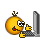 smiley on computer