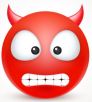 Devil smiley