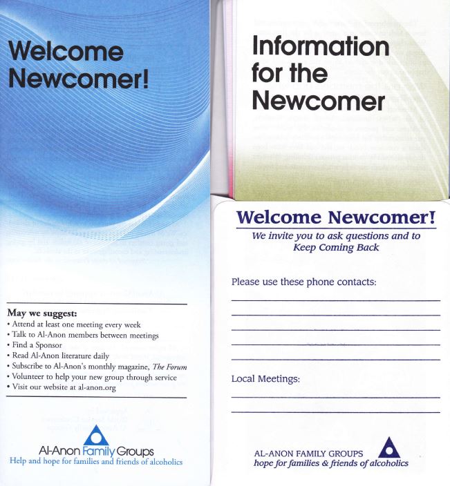 Al-Anon Newcomer Packet - K-10 thumbnail
